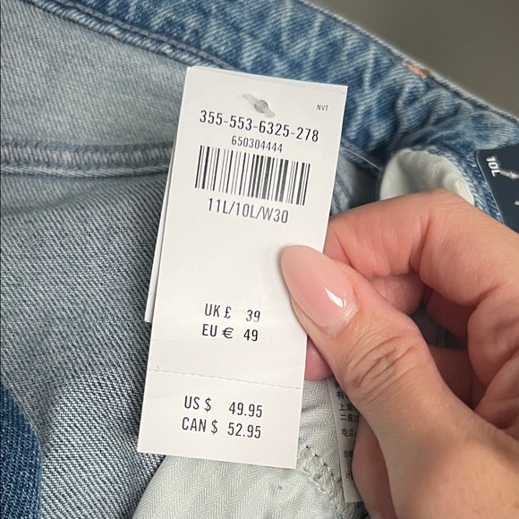 Hollister Light Blue Straight Men's Jeans - Picture 5 of 5